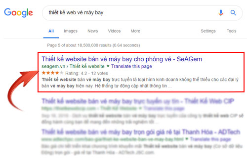 Thiết kế Web tối ưu Google