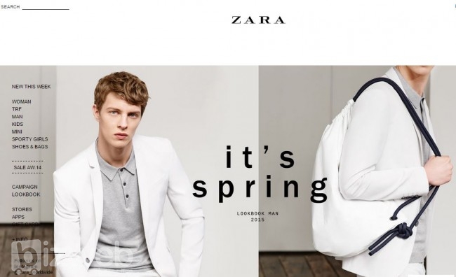 thiết kế website thời trang