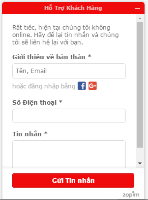 hỗ trợ trực tuyến tour online
