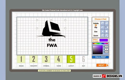 Công cụ thiết kế logo trực tuyến miễn phí